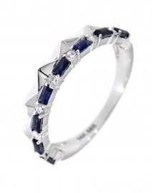 SAPPHIRE DIAMOND BAND (TR2762)